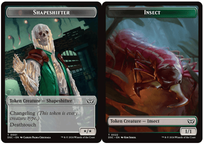 Shapeshifter // Insect (0022) Double-Sided Token